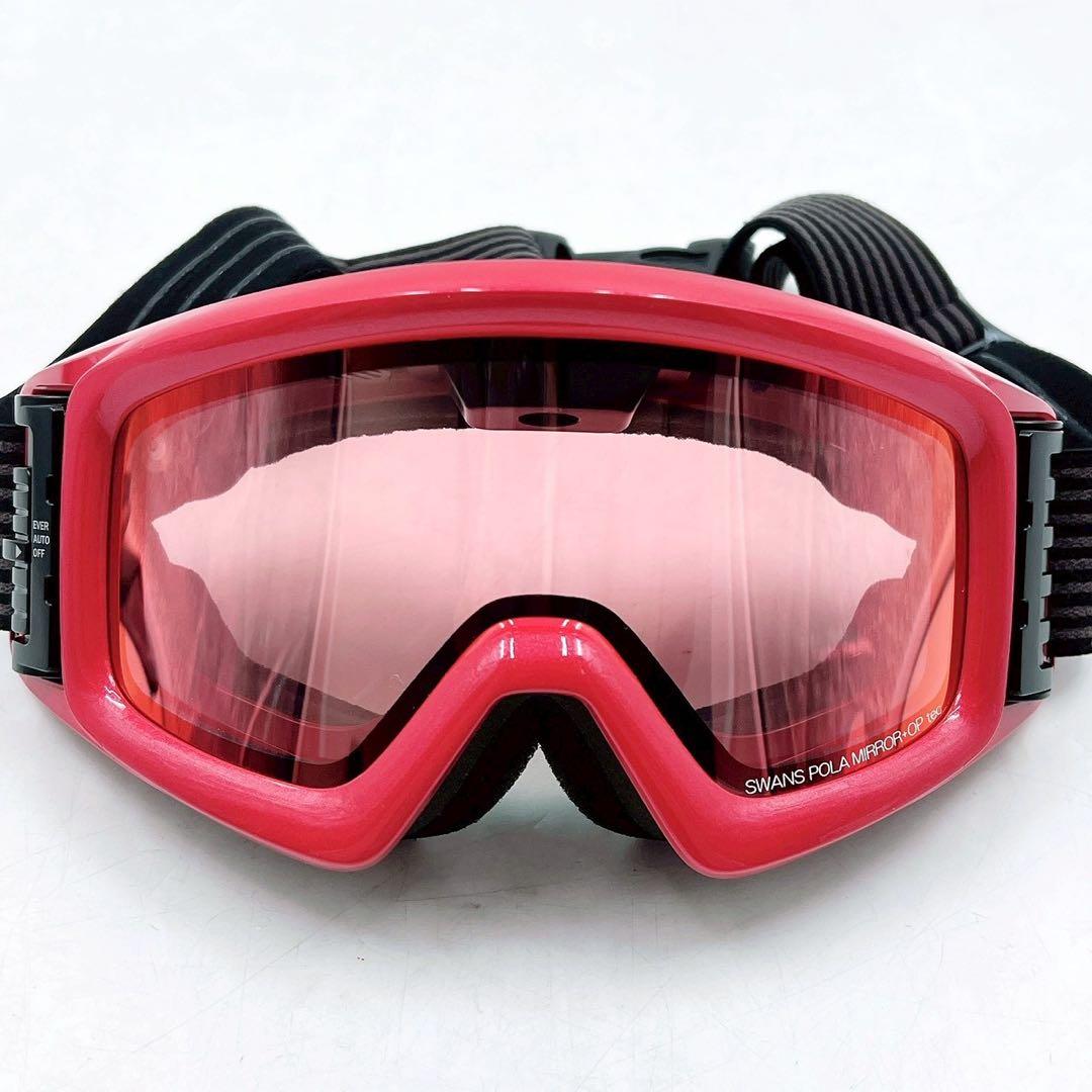 SWANS ターボファン付ゴーグル POLA+OP tec偏光ミラー 動作確認済