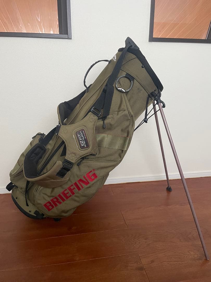 BRIEFING スタンドバッグ オリーブグリーン