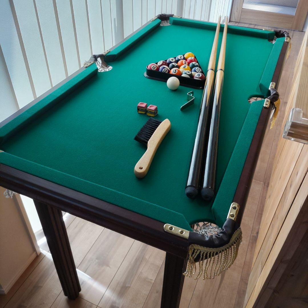 ◤送料込み◢　ヴィンテージ　木製ミニビリヤード　全て揃ってます！