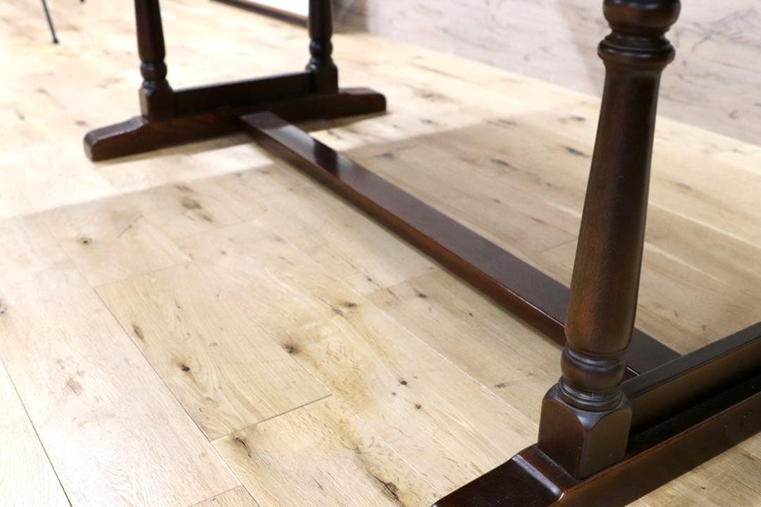 GMGK427○静岡家具 ダイニングテーブル 食卓テーブル 楢材 オールド ク