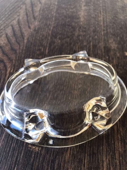 レトロなガラス灰皿