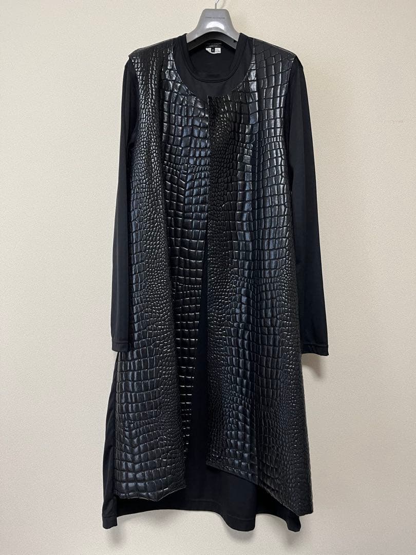 COMME des GARCONS HOMME PLUS 19FWクロコ型押しT