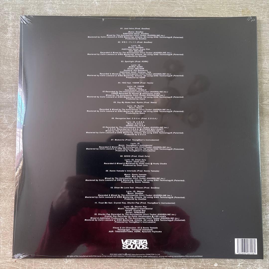 IO / JUST ALBUM [2LP] （KANDYTOWN）新品　未使用