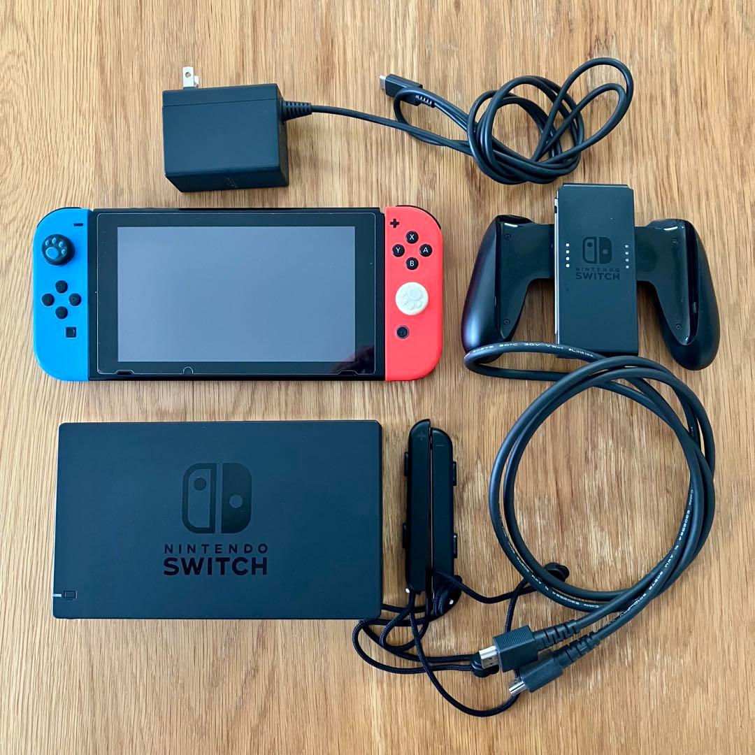 Nintendo Switch ネオンブルー/ネオンレッド　箱あり　付属品全有り