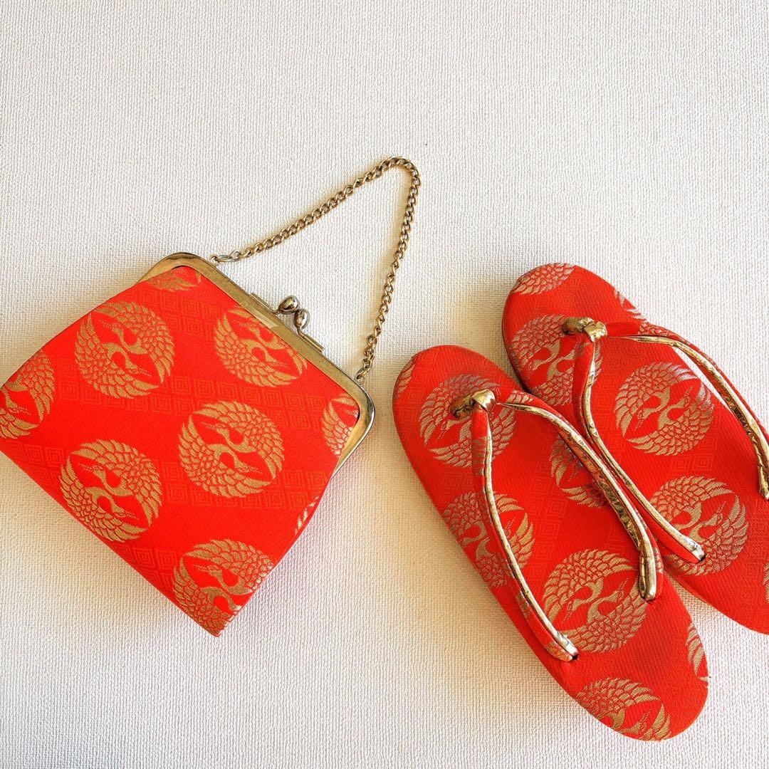 フルセット　七五三７歳女の子　着物　黄緑地　金プリント梅地紋　51219