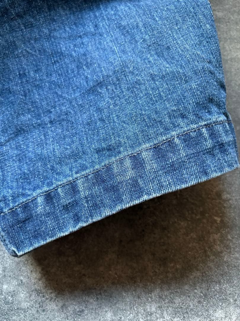 【美品】ネストローブ nestrobe デニムデッキサロペット