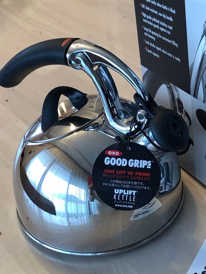 ［新品未使用］OXO オクソーアップリフトケトル IH対応