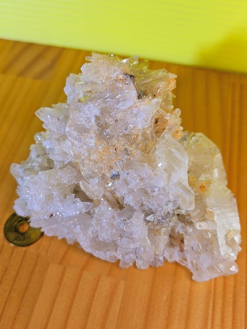 龍神様が宿った‼️宮崎産 水晶クラスター