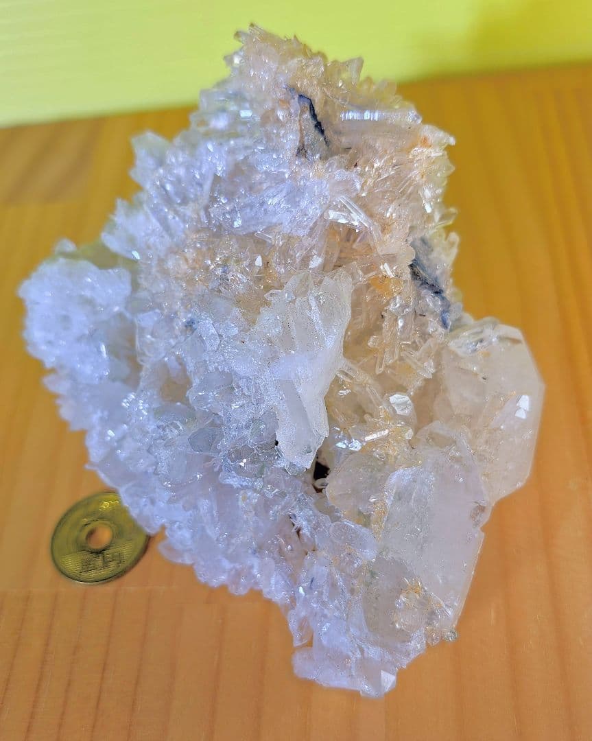 龍神様が宿った‼️宮崎産 水晶クラスター