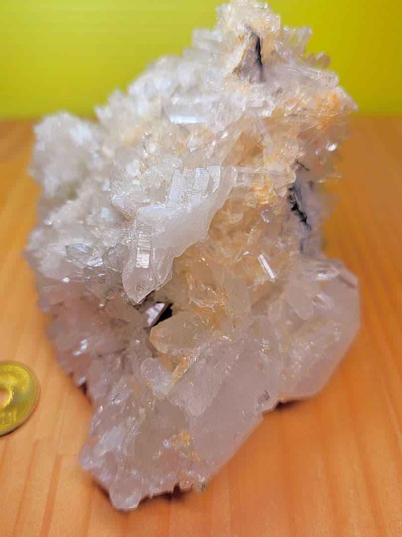 龍神様が宿った‼️宮崎産 水晶クラスター