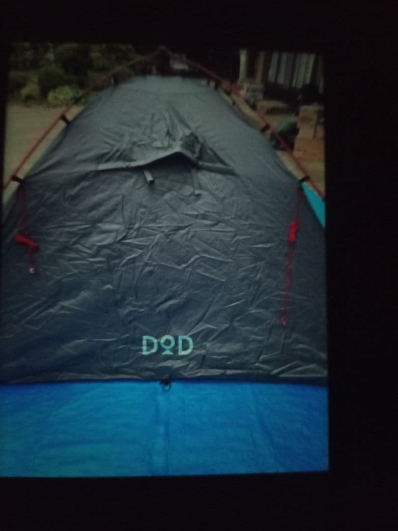 専用　DOD　バイクインテント　TANDEM　タンデム　グレー色