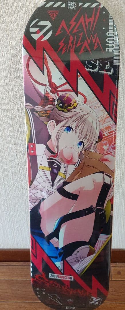 のんさん専用Straylight 芹沢あさひスケートボードデッキ光は光へver.