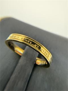 日本製》K18 シンプルバンドリング CLOSE MY RING1.73 9号