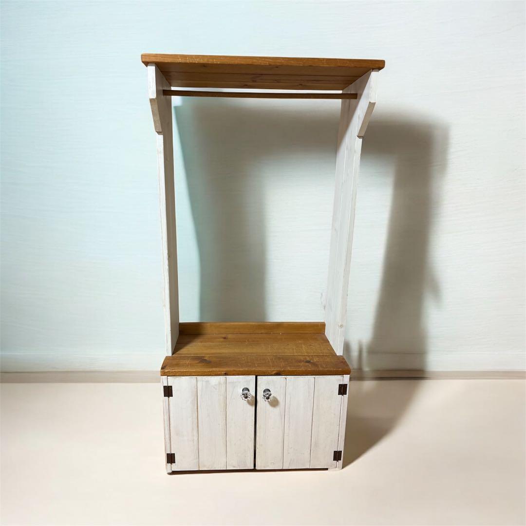 ハンドメイドハンガーラック　子供　手渡し可