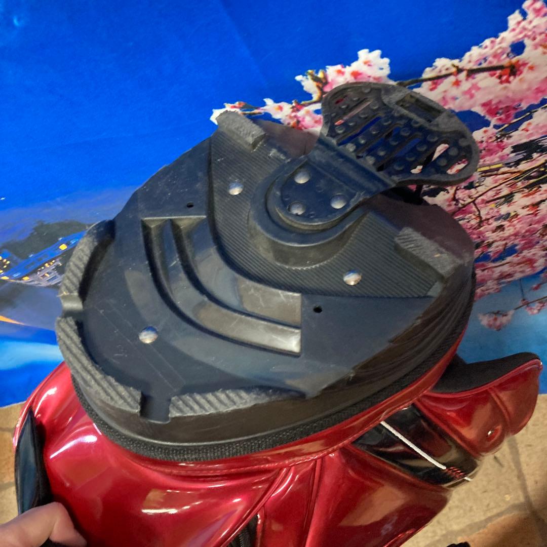 寶BU-1089 BRIDGESTONE スタンド式 キャディバッグ レッド