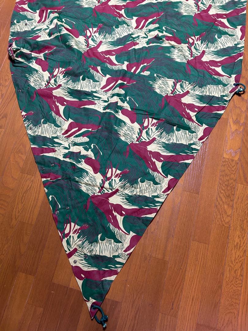 カメルーン パップテント一式　軍幕