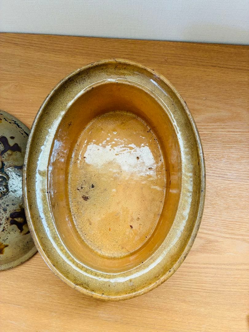 最終値下げテリーヌポット フランスアンティーク