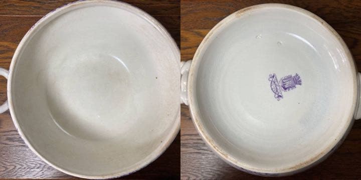 フランス アンティーク☆ジアンチューリーン紫陽花スーピエールGien