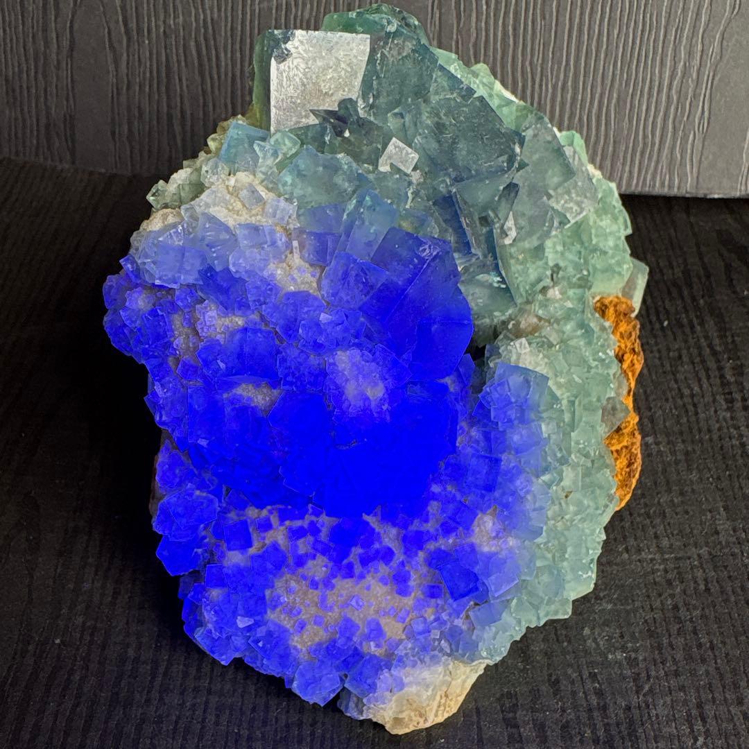 ❤️レア　綺麗　940g グリーン　フローライト　逸品　蛍石　トーン　クラスター