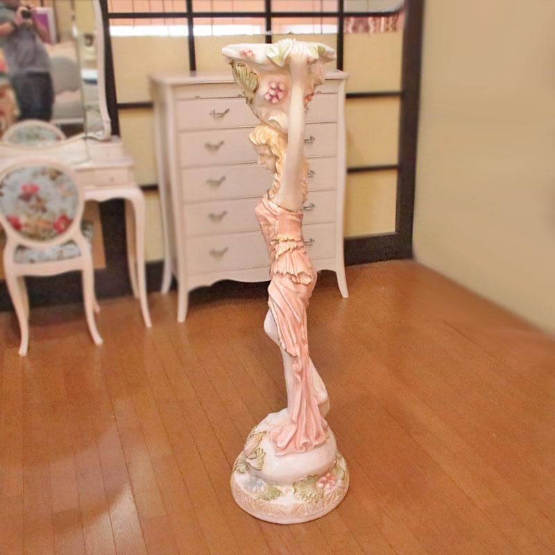 ヴィーナス像 プランター スタチュー ロココ クラック仕上げ 223-296