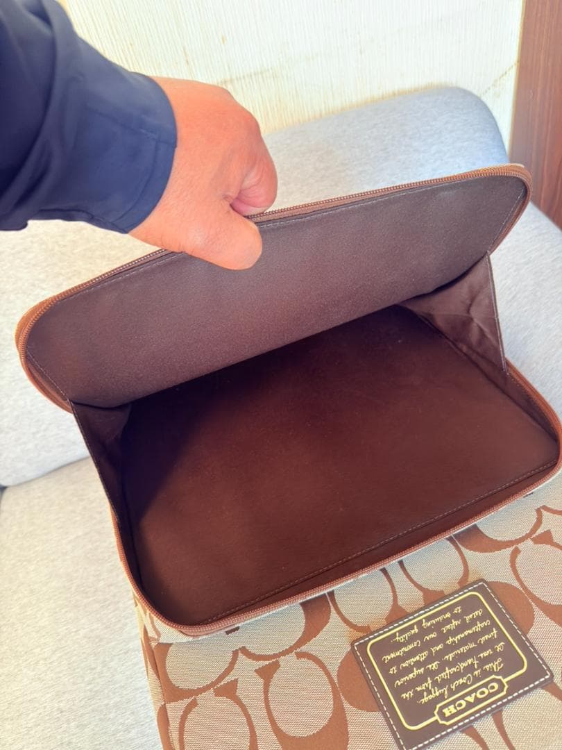 ✨美品✨COACH コーチ シグネチャー キャリーケース スーツケース 機内持込