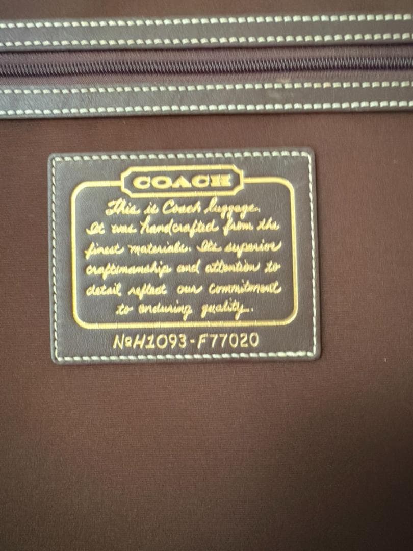 ✨美品✨COACH コーチ シグネチャー キャリーケース スーツケース 機内持込