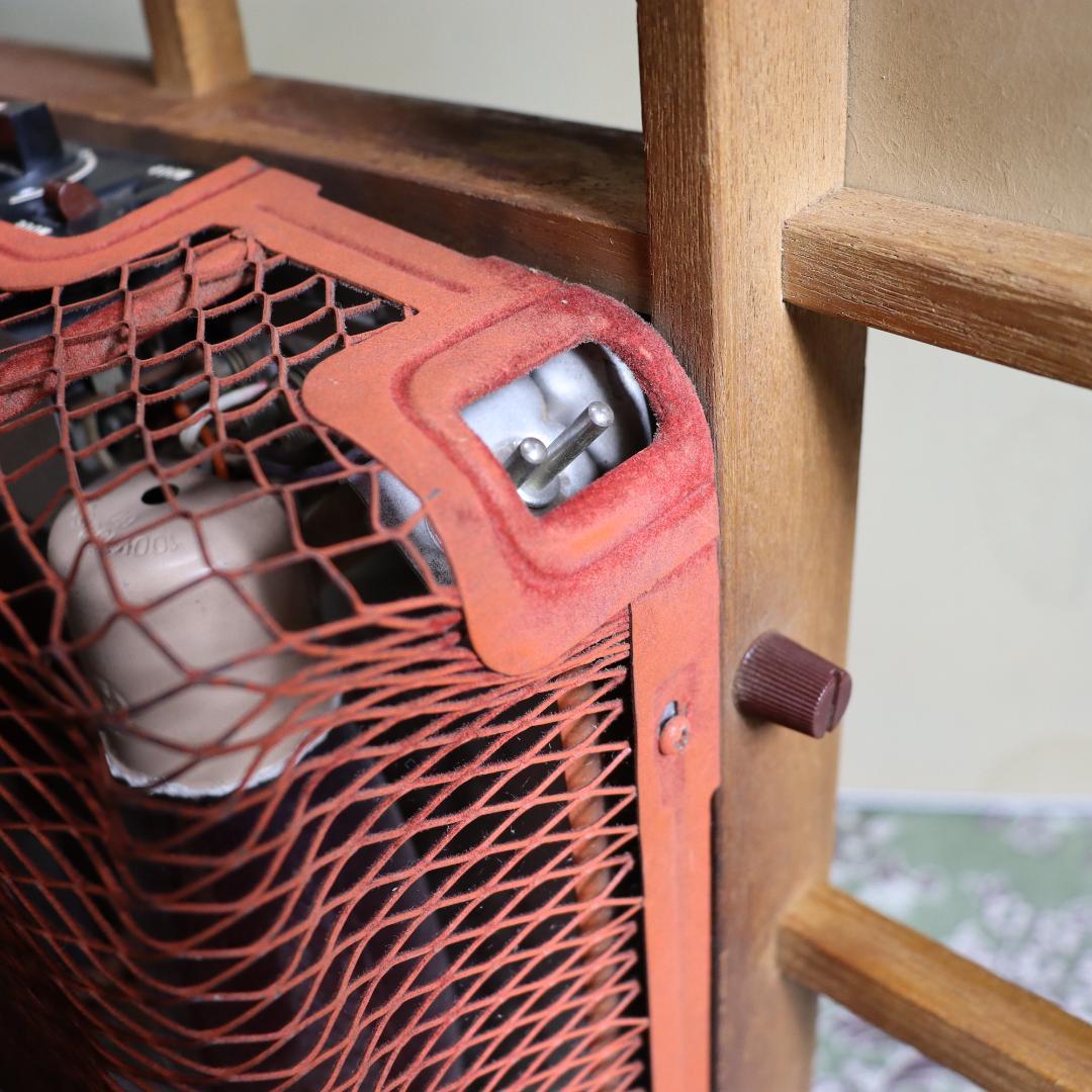 昭和レトロ ナショナル 電気こたつ 食卓台セット F-17