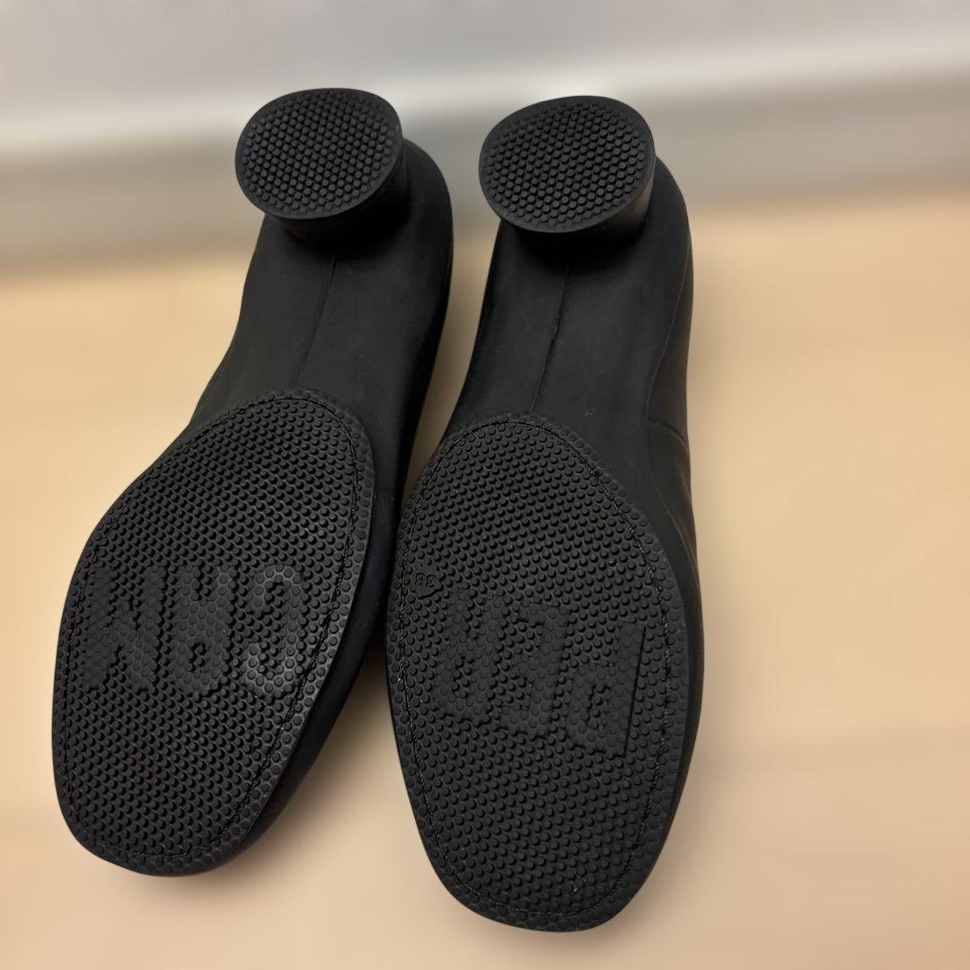 【CAMPER】カンペール パンプス ブラック 太ヒール Alrigt