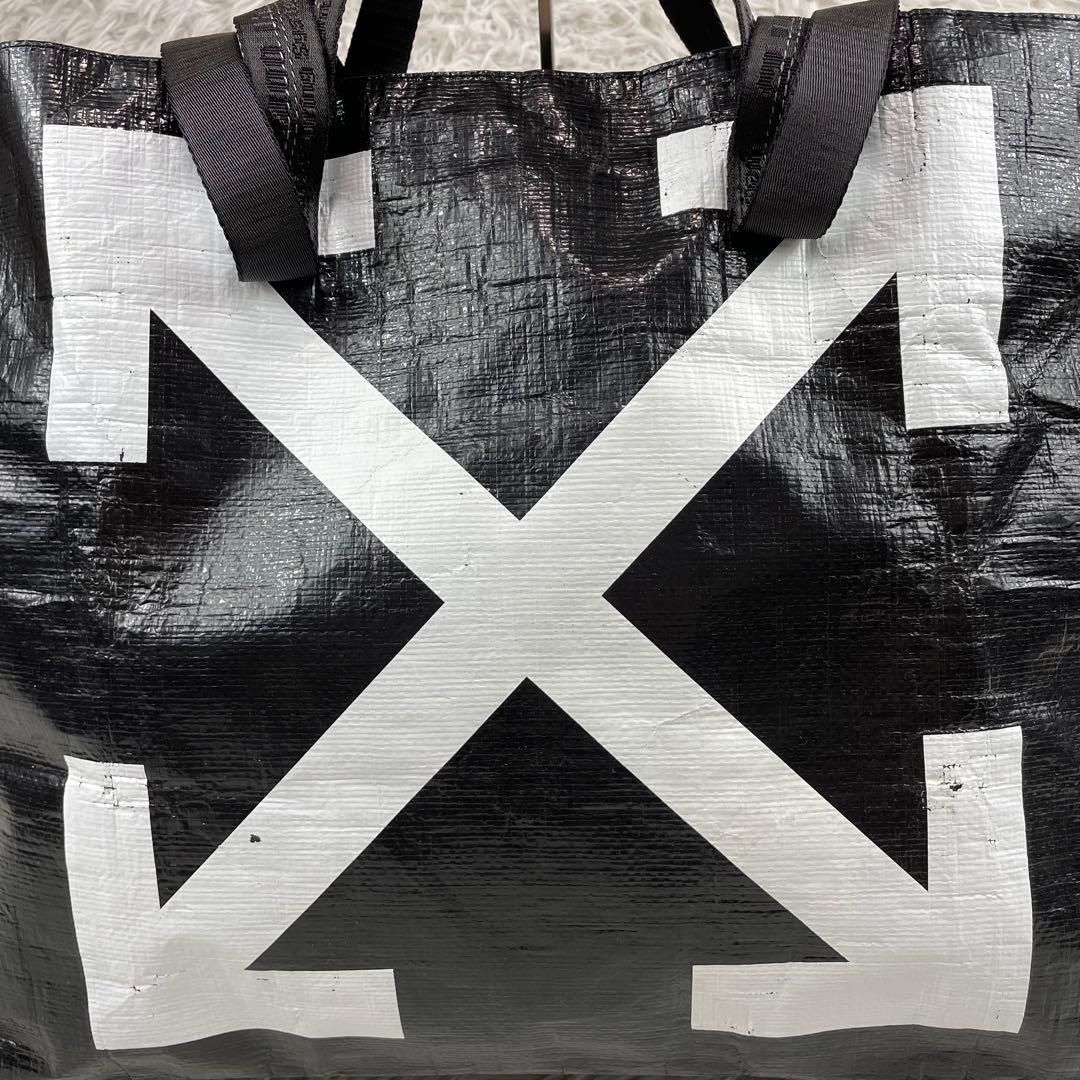 希少　OFF-WHITE オフホワイト　ニューコマーシャル　トートバッグ