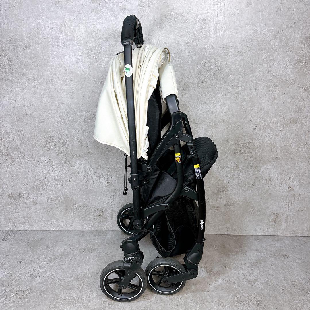 【状態良好】Pigeon ピジョン ベビーカー ランフィ RB2 アイボリー