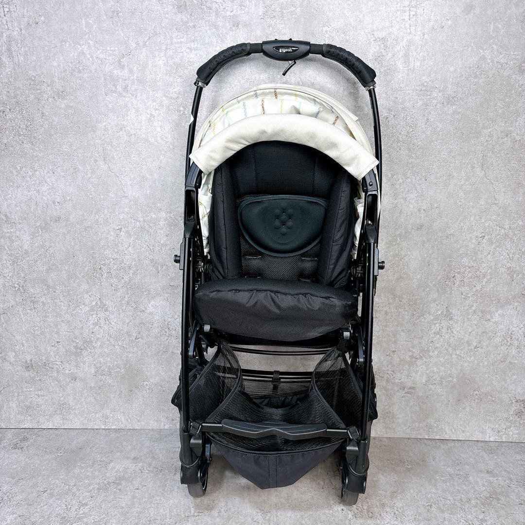【状態良好】Pigeon ピジョン ベビーカー ランフィ RB2 アイボリー