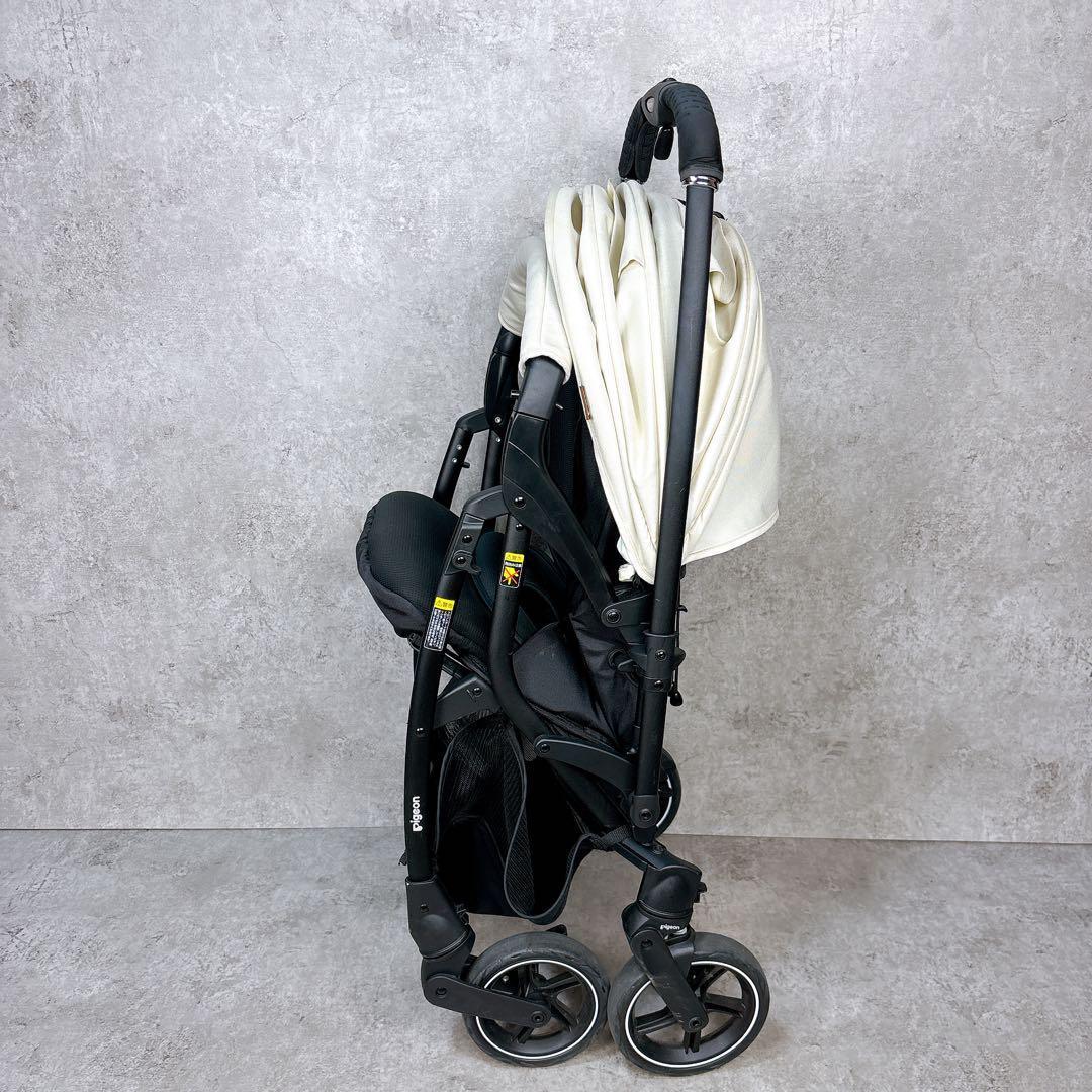 【状態良好】Pigeon ピジョン ベビーカー ランフィ RB2 アイボリー
