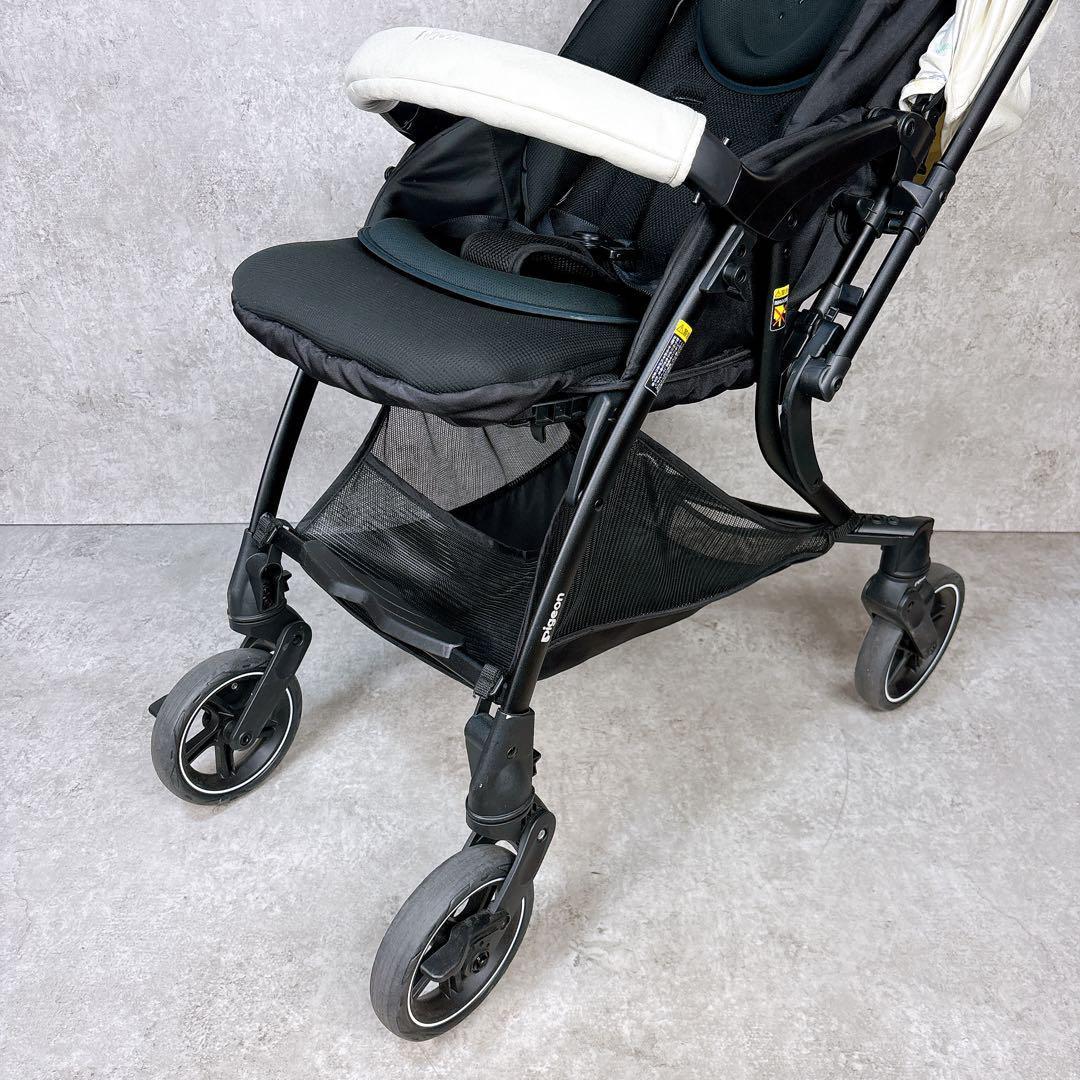 【状態良好】Pigeon ピジョン ベビーカー ランフィ RB2 アイボリー