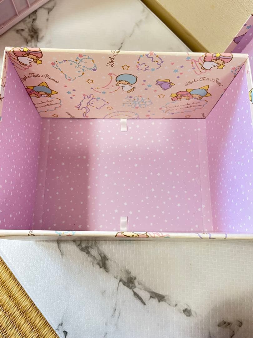 キキララ スワン 収納ボックス