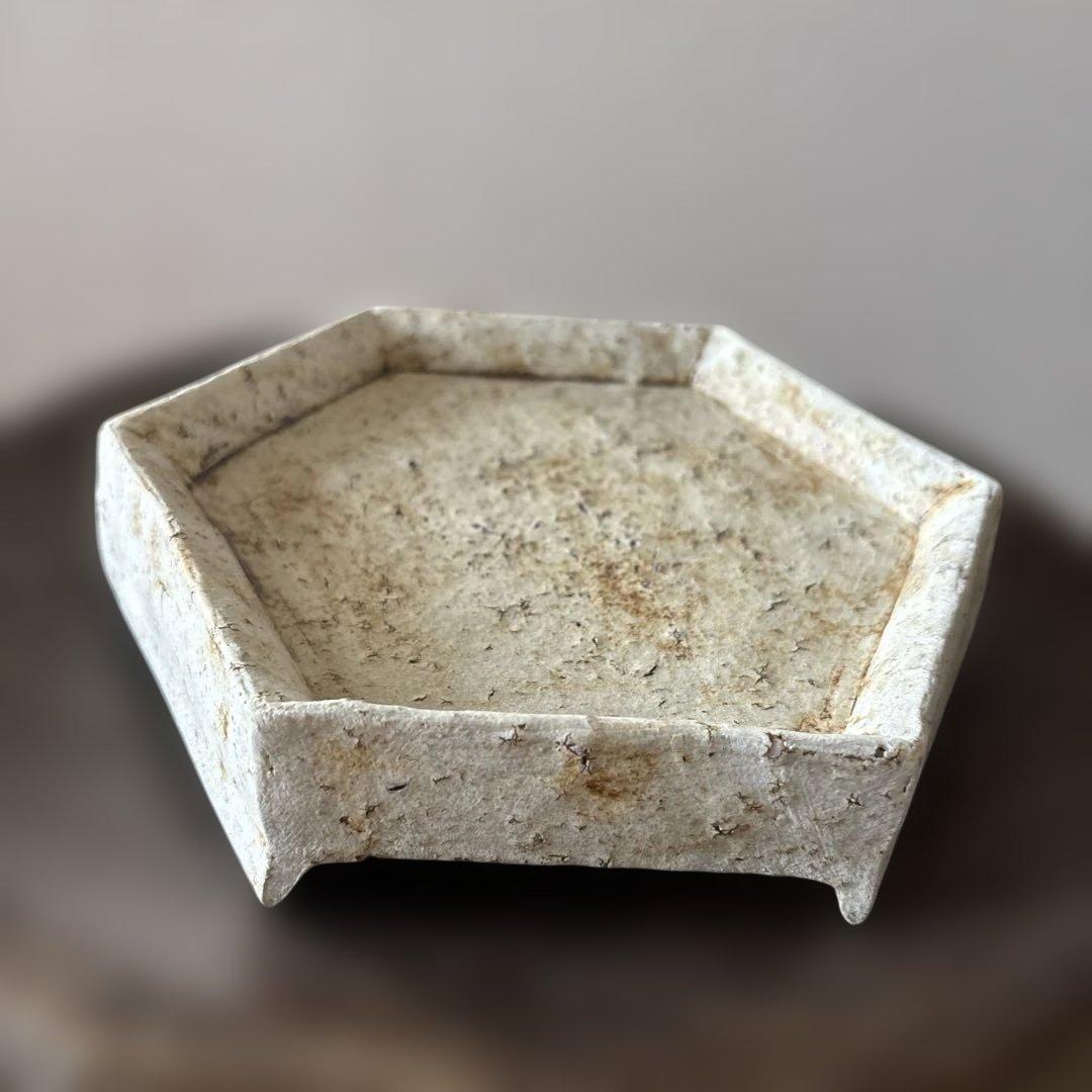 内田鋼一氏作 六角盤