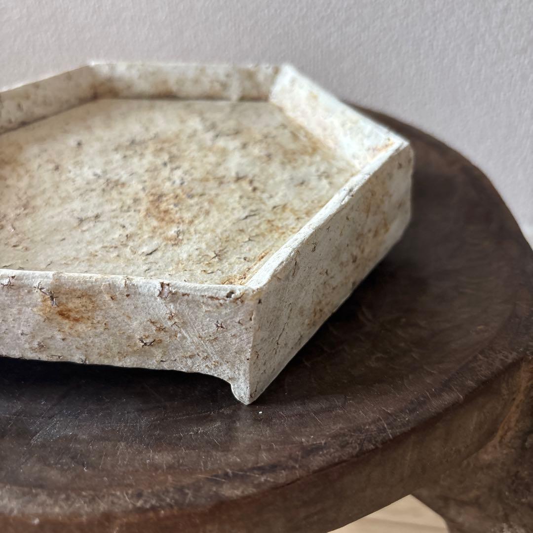 内田鋼一氏作 六角盤