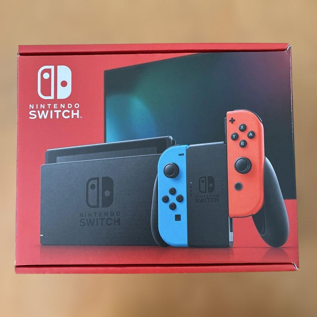 Switch 本体 バッテリー強化版 ネオン + おまけ（SDカード128GB）