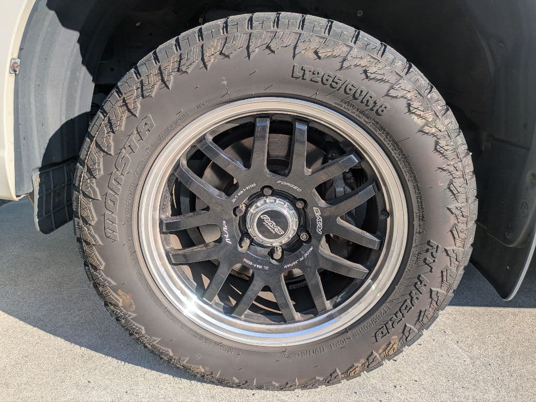 MONSTA RT Hybrid LT265/60R18 タイヤのみ4本