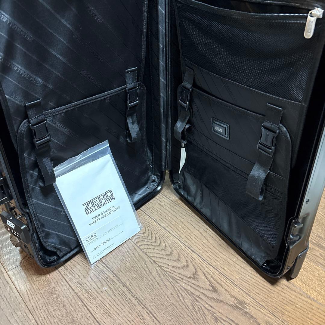 ゼロハリバートン　アメリカ製ステルス　マットブラックGeoAluminum3.0