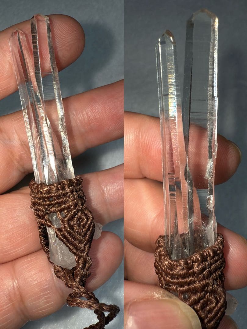 マスタークリスタル ブラジル産レムリアン 水晶原石 ソウルメイト タントリック