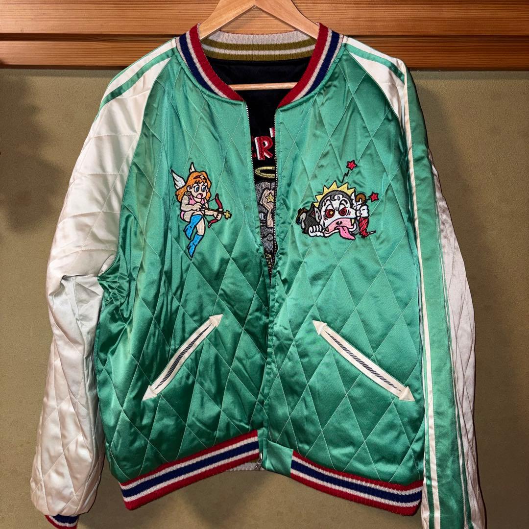 SAPEur（サプール）　ビックリマン　スカジャン　Lサイズ