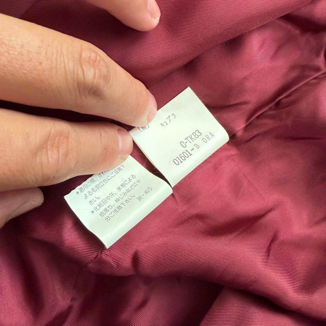 希少極美品　バーバリー　トレンチコート　金タグ　チェック総柄　ボルドー裏地　絹