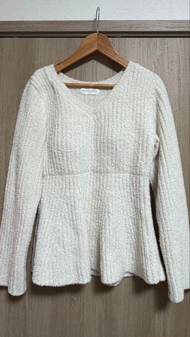 最大値下げ！スナイデルホーム　ペプラムニットセットアップ