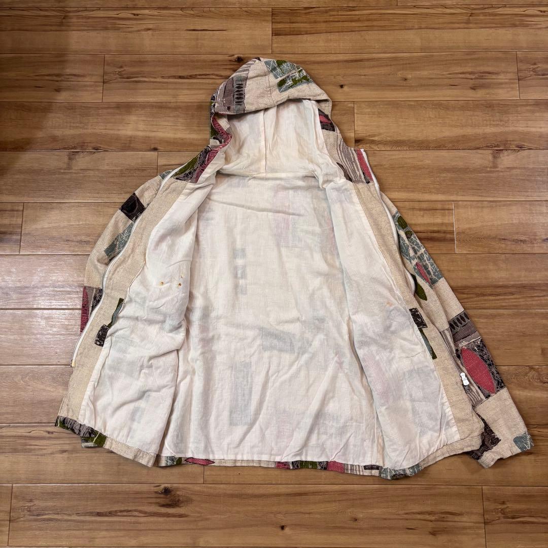 1950’s アトミック柄　ジップアップパーカー UNIVERSAL ZIP