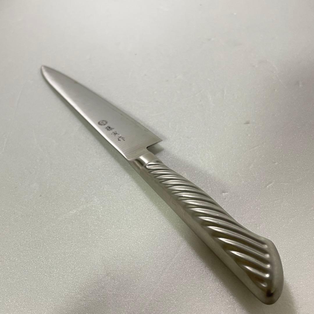 藤寅作　包丁　ペティナイフ 美品 ケース付属
