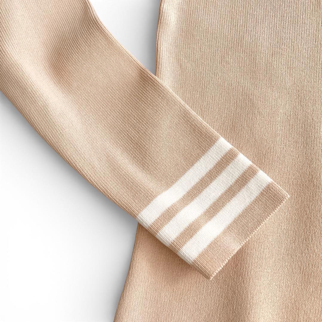 ボーダーズアットバルコニー BASIC BORDER TOP フリル レーヨン