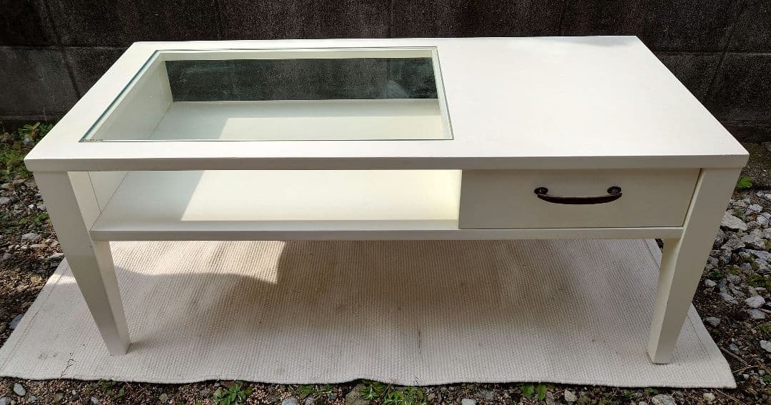 天然木製 センターテーブル 机 デスク 小机 学習机 勉強机 ローテーブル