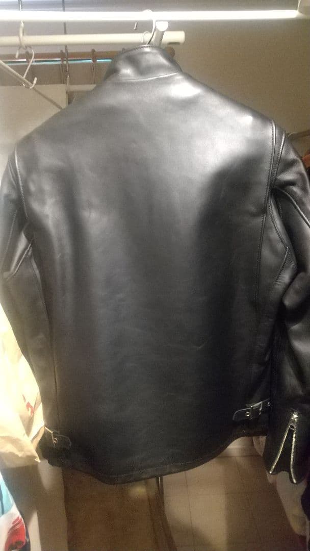 超美品‼️最新型schott641 40インチ　ライダースインナーボア付