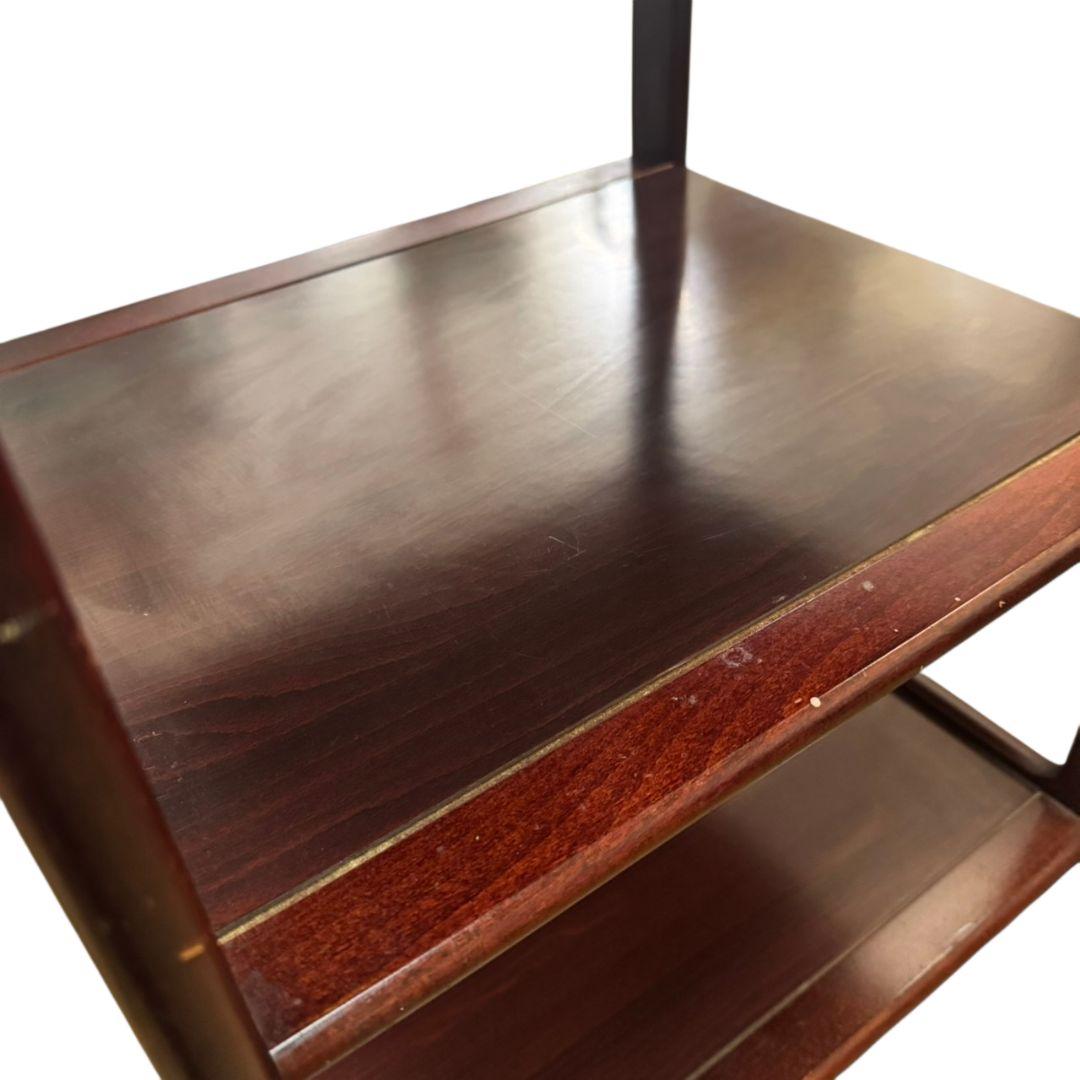 【希少】カリモク キッチンワゴン 配膳ワゴン ワゴン レトロ アンティーク