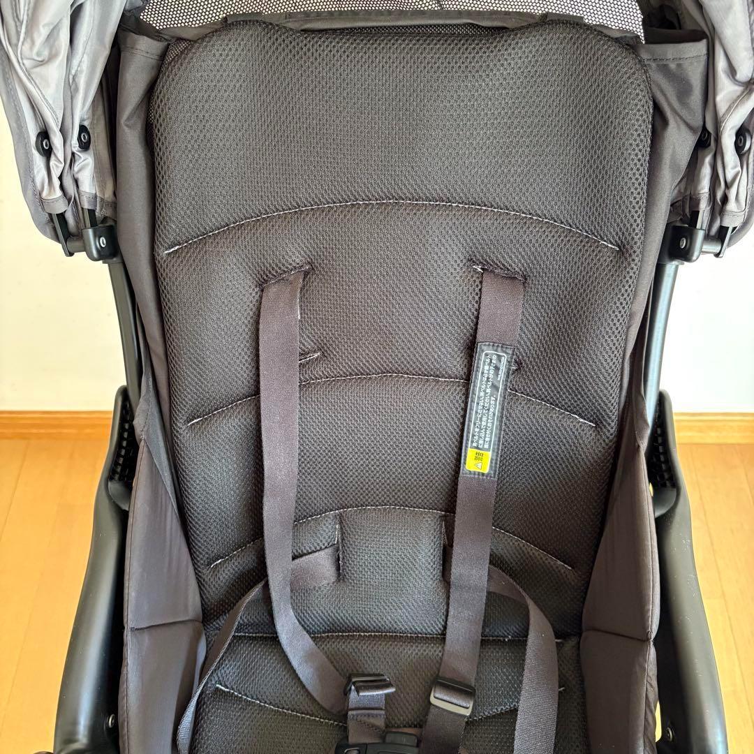 Aprica B型 ベビーカー マジカルエアークッションAD グレー ハイシート